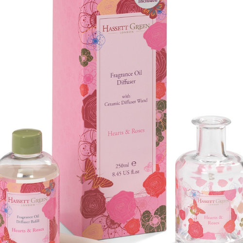 Hearts Roses 250ml Diffuser Gift Set @HOG - Home Office Garden Online Marketplace