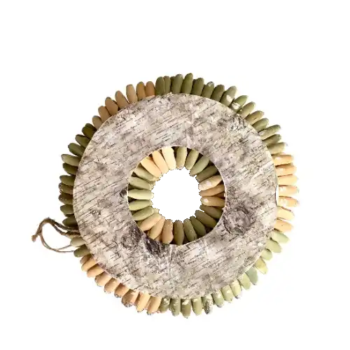 House And Garden Glittered Mixed Eden Artificial Wreath. Home Office Garden | HOG-HomeOfficeGarden | online marketplace