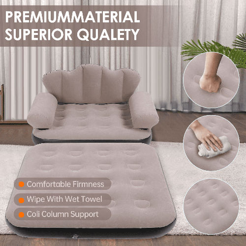 Inflatable Sofa with Air Pump. Home Office Garden | HOG-HomeOfficeGarden | online marketplace