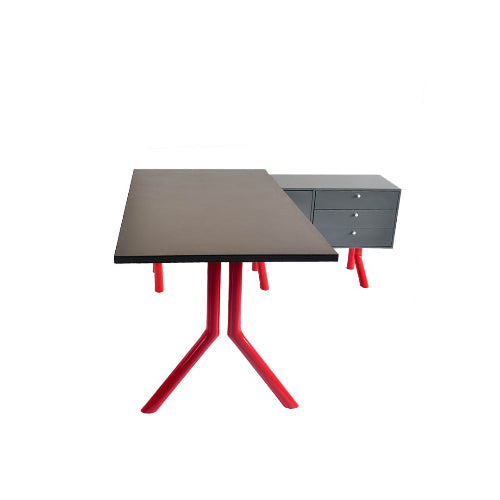 L-Shape Office Desk with Extension - 1.6M @HOG - Home Office Garden Online Marketplace