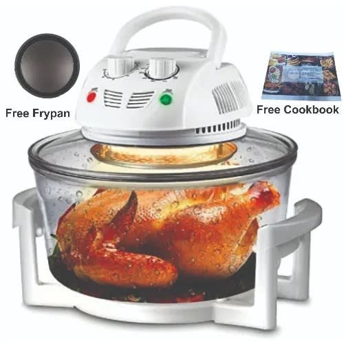 Linsan Halogen Convection Oven with Cookbook - 1400w @HOG - Home Office Garden Online Marketplace