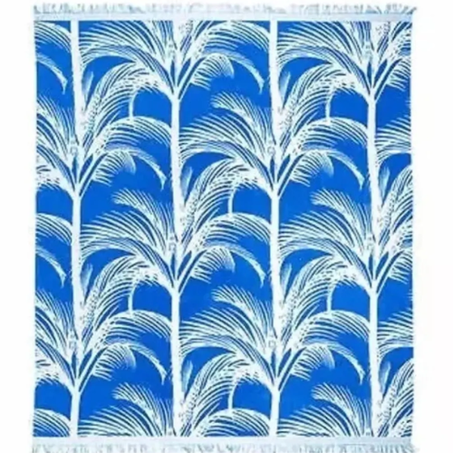Loft Oversized Beach Towel For Two – Blue & White - 72" X 84" @HOG - Home, Office, Garden, Online Marketplace
