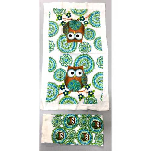 Mainstays Kitchen Cotton Set With Towels + Mitt & Pot Holders - 7 Pieces. Home Office Garden | HOG-HomeOfficeGarden | online marketplace