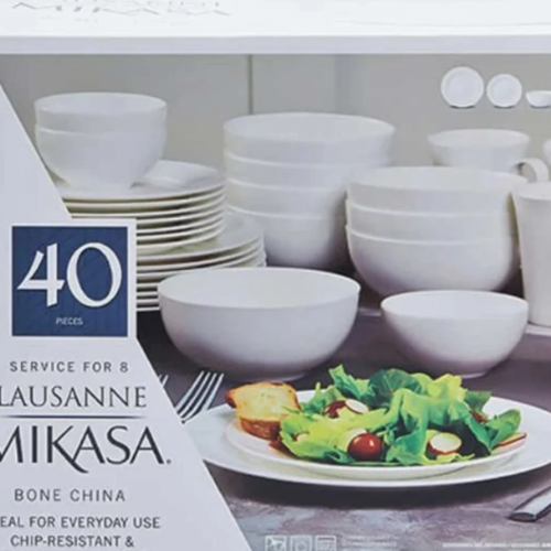 Mikasa Lausanne 40-piece Bone China Dinnerware Set @HOG - Home, Office, Garden, Online Marketplace

