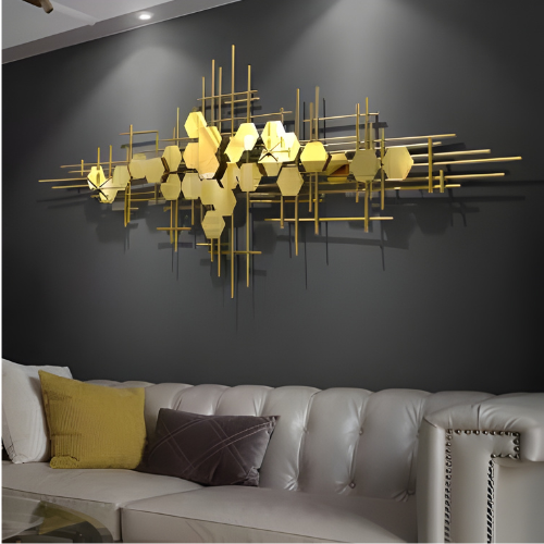 Modern Abstract Geometric Wall Art @HOG - Home, Office, Online Marketplace