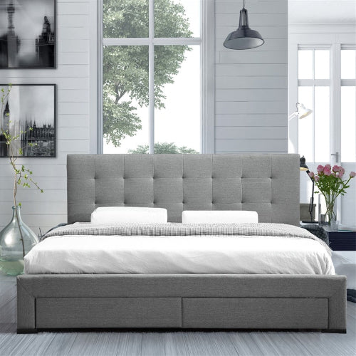 Modern Bedframe 6ftx6ft. @HOG - Home Office Garden Online Marketplace