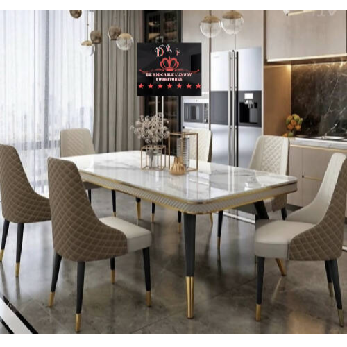Modern Marble Dining Set. @HOG - Home Office Garden Online Marketplace