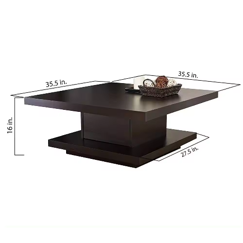 Modern Wooden Center Table. @HOG - Home Office Garden Online Marketplace