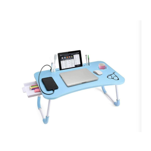 Mini Laptop Table With Fan, Lamp And Drawer Home Office Garden | HOG-Home Office Garden | online marketplace 