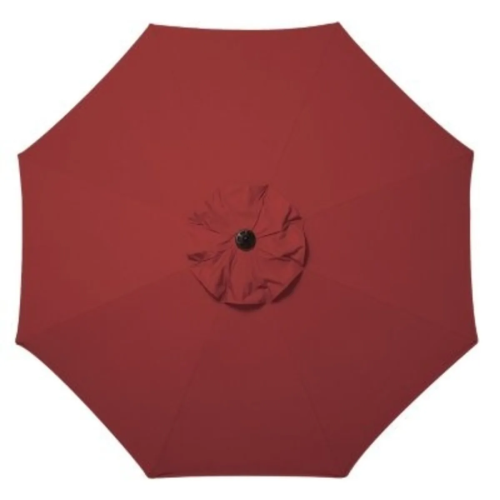 10' Aluminum Umbrella With Durable Sunbrella Fabric - Red. Home Office Garden | HOG-HomeOfficeGarden | online marketplace