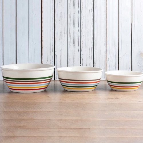Baum Striped Bowl Set -3-piece. Home Office Garden | HOG-HomeOfficeGarden | online marketplace