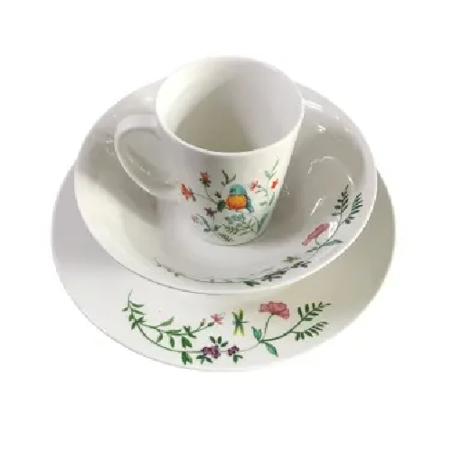 Gibson Floral Bird Ceramic Dinnerware Set - 12-piece  Home Office Garden | HOG-Home Office Garden | online marketplace