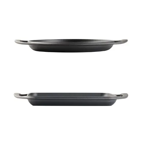 Tramontina Pre-seasoned Cast Iron Grill And Griddle Set 2 Pack Home Office Garden | HOG-Home Office Garden | HOG-Home Office Garden