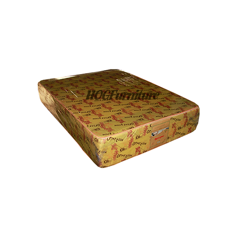 Olive Foam Mattress 6 x 4.5ft x 14" Non Quilted @HOG - Home Office Garden Online Marketplace