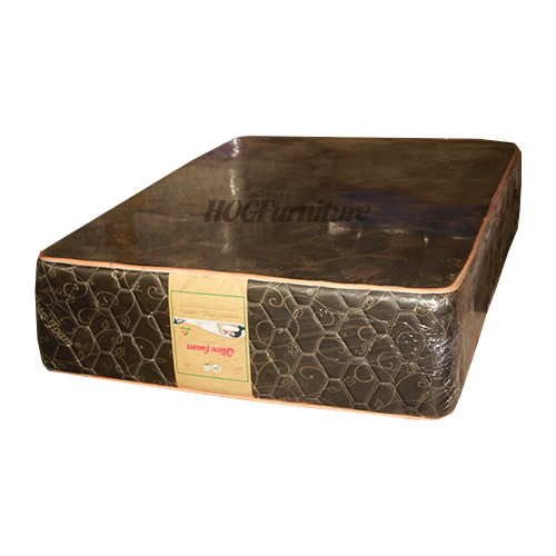 Olive Foam Mattress 6 x 4.5ft x 16" Side Quilted @HOG - Home Office Garden Online Marketplace