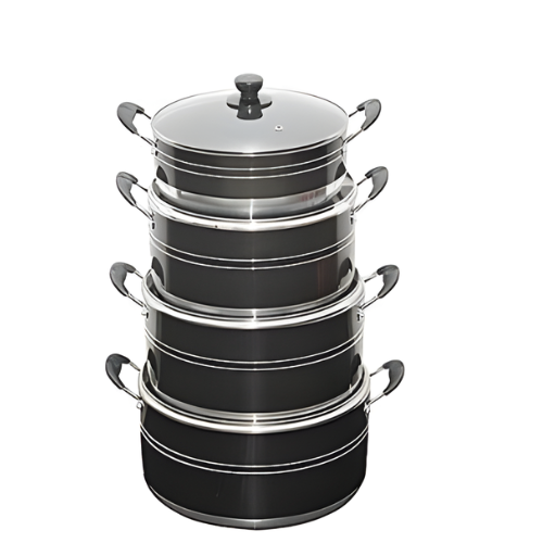 Sumo 4-Set High Quality Non-Stick Pot (24cm, 26cm, 28cm, 30cm)