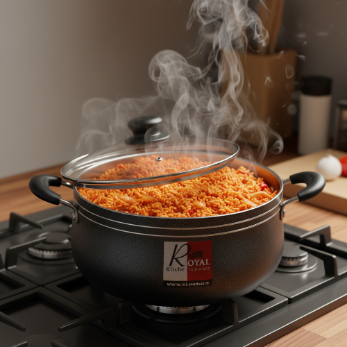 Royal Kitchen Ware Aluminium Cookware Set - 5 Pieces