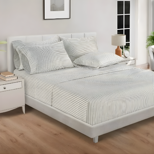 Pure Earth Organic 300 Thread Count 6-piece Sheet Set - King @HOG - Home, Office, Garden, Online Marketplace

