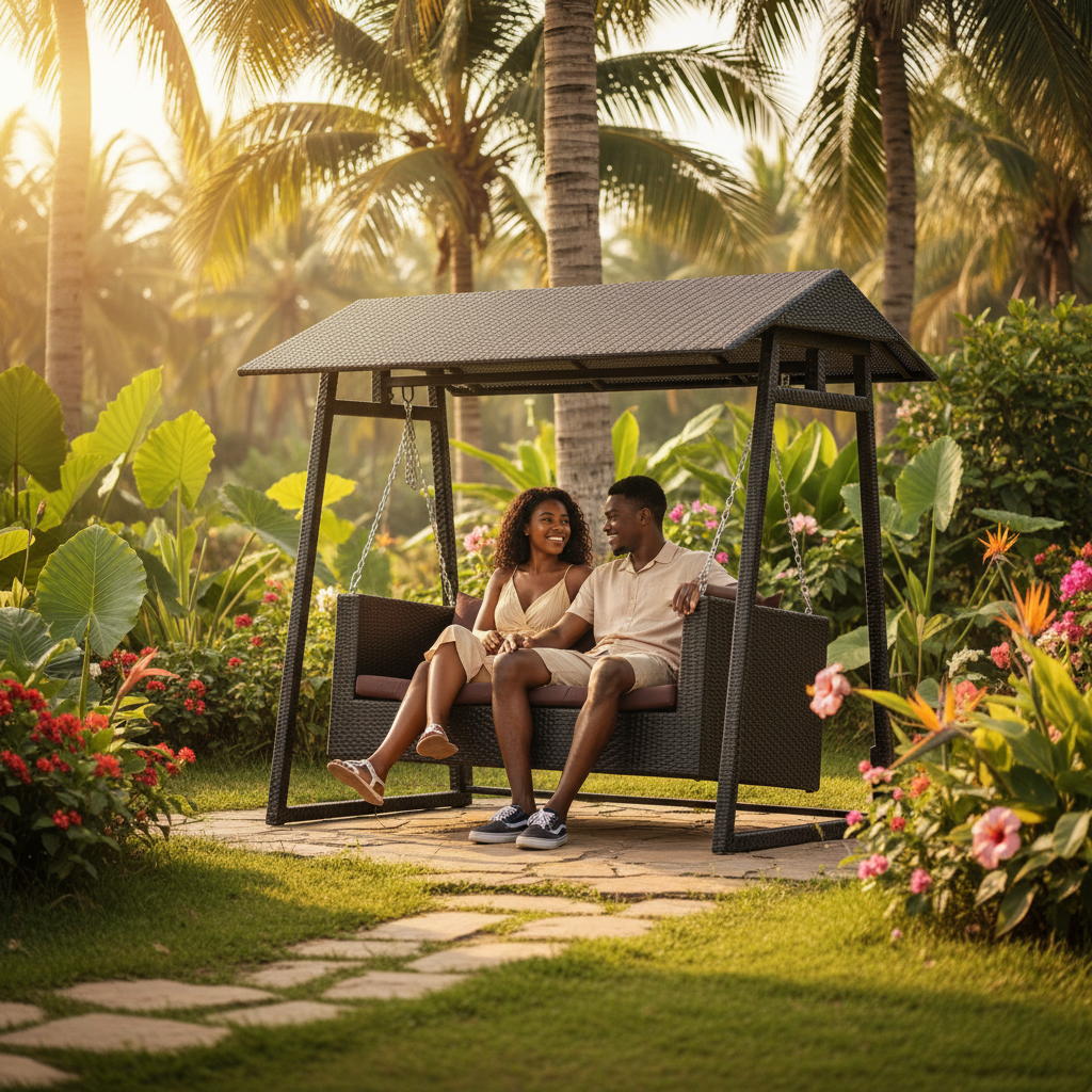 Rattan Swing