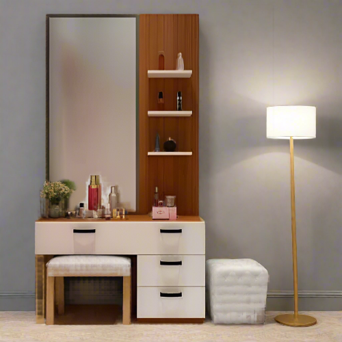 Royal Dressing Table Mirror with Stool. @HOG - Home Office Garden Online Marketplace