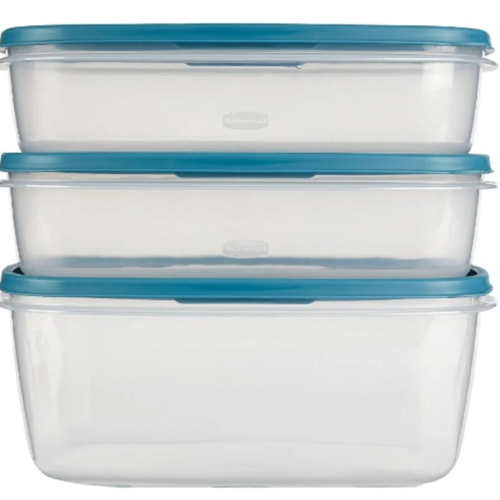Rubbermaid Easy Find Lid Food Storage Container- Bpa-free Plastic- Arctic Blue- 6-piece Set @HOG - Home, Office, Garden, Online Marketplace

