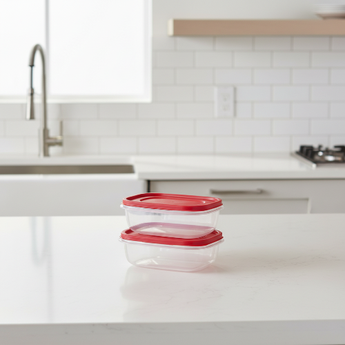 Rubbermaid Easy Find Lid Food Storage Container- Bpa-free Plastic- Arctic Red- 6-piece Set @HOG - Home, Office, Garden, Online Marketplace

