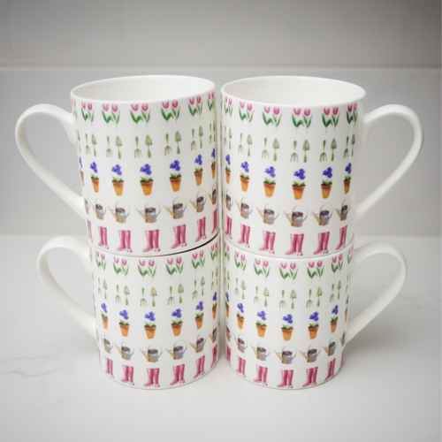 Sainsbury's Her Gardening Mug - 4 Set  @HOG - Home, Office, Garden, Online Marketplace

