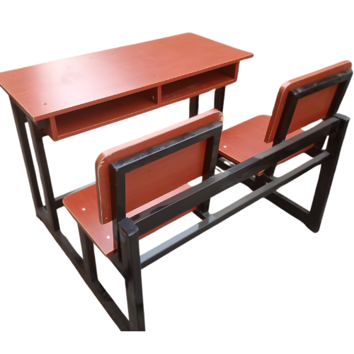 Secondary School Double Seater Desk and Bench Set @HOG - Home, Office, Garden, Online Marketplace