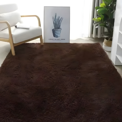 Shaggy Rug (Dark Brown) Order Now @HOG Online Marketplace
