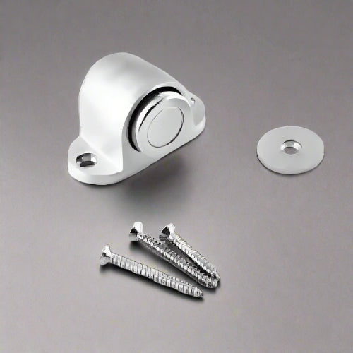 Stainless Steel Floor Mounted Magnetic Stopper. @HOG - Home Office Garden Online Marketplace