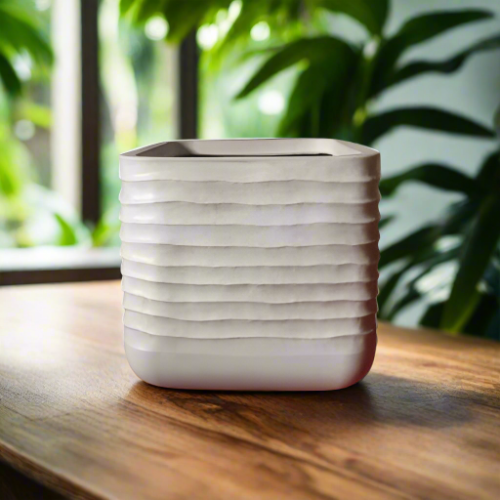 Stone Linea Flower Pot. @HOG - Home Office Garden Online Marketplace
