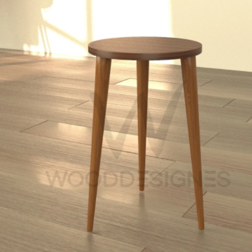 Timi Side Stool (Dark-Walnut)  Home Office Garden | HOG-Home Office Garden | online marketplace
