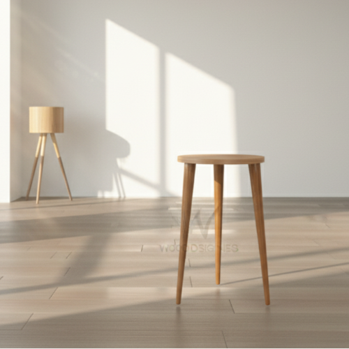 Timi Side Stool (Light-WalnuHome Office Garden | HOG-Home Office Garden | online marketplace.t) 