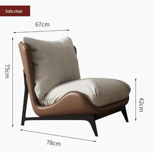 Upholstered Lounge Chair with Contrasting Frame @HOG - Home, Office, Garden, Online Marketplace