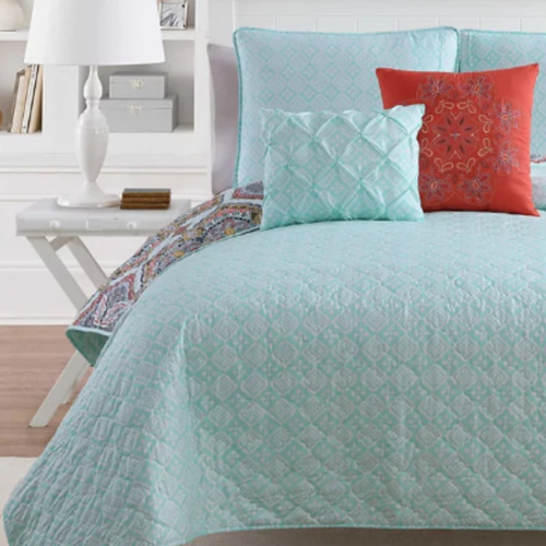 Vcny Home -King Quilt Set - 3-piece Lightweight Reversible Medallion Blanket @HOG - Home, Office, Garden, Online Marketplace

