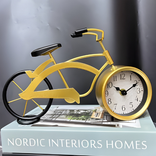 Vintage Wheel Clock – Bicycle Edition  @HOG - Home, Office, Online Marketplace