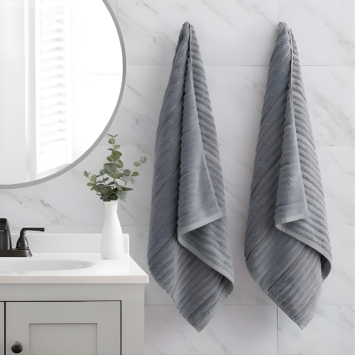 Welhome Bath Towel- One Soft- Grey @HOG - Home, Office, Garden, Online Marketplace

