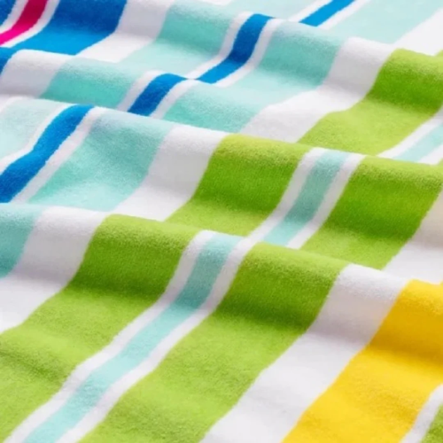 Welspun Beach Towel - Brandon Stripe - Size 72 In X 40 In @HOG - Home, Office, Garden, Online Marketplace

