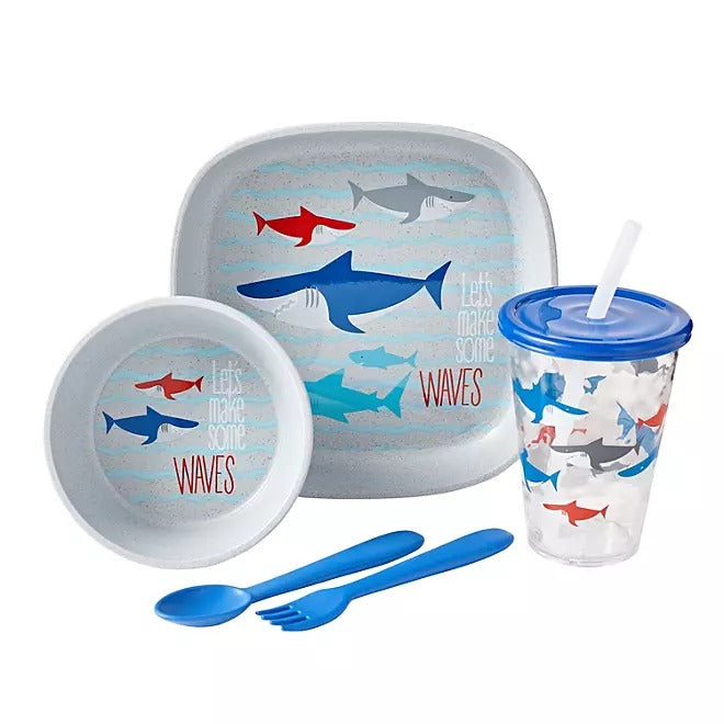 Member's Mark 20-Piece Break-resistant Wheat Straw Kids Dinnerware Set Home, Office, Garden online marketplace