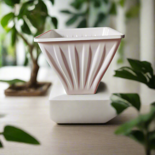 White Garden Planter. @HOG - Home Office Garden Online Marketplace