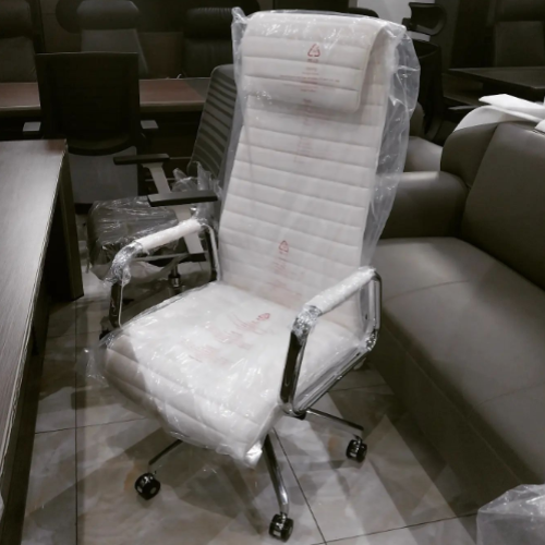 White Pu Leather Executive Office @HOG - Home Office Garden Online Marketplace