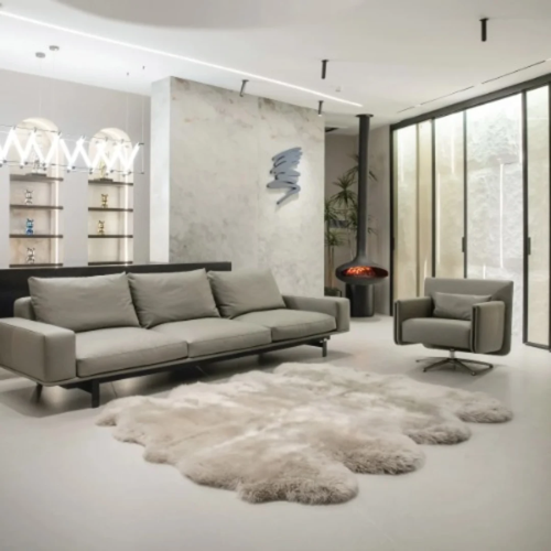 Windward Sheepskin Rug - 71" X 85" - 6 Ft X 8 Ft @HOG - Home, Office, Garden, Online Marketplace

