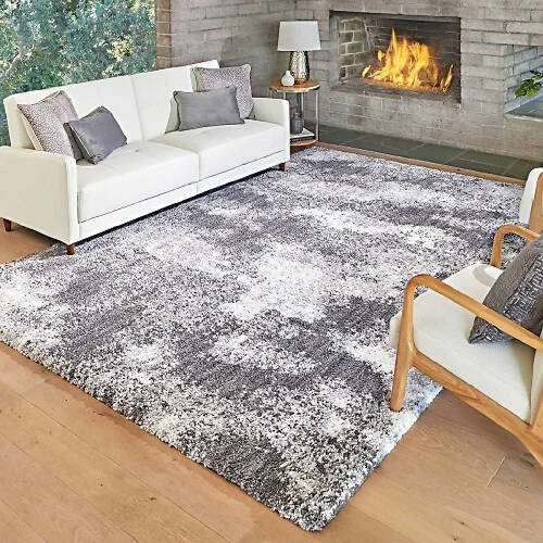 Thomasville Bali Wexford Shag Rug -Grey -7*9ft HOG-Home Office Garden online marketplace.