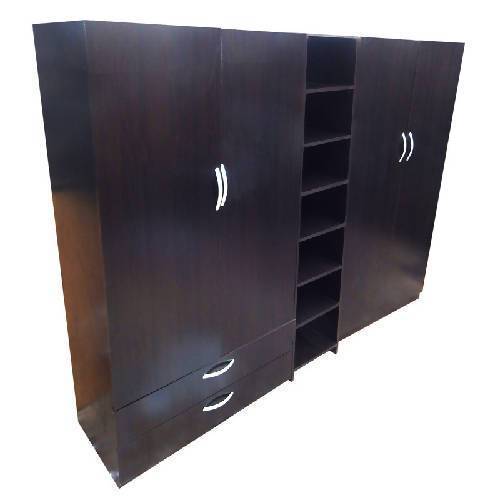 4 door wardrobe with shoe rack and drawers Home Office Garden | HOG-HomeOfficeGarden | HOG-Home.Office.Garden