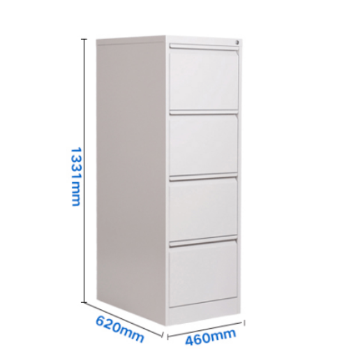 4 Drawer Metal Filing Cabinet-FC-D4F. @HOG - Home Office Garden Online Marketplace