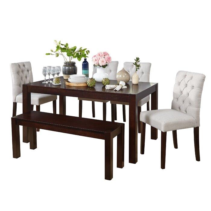 6 - Piece Laminate wood Dining Set  Home Office Garden | HOG-HomeOfficeGarden | online marketplace