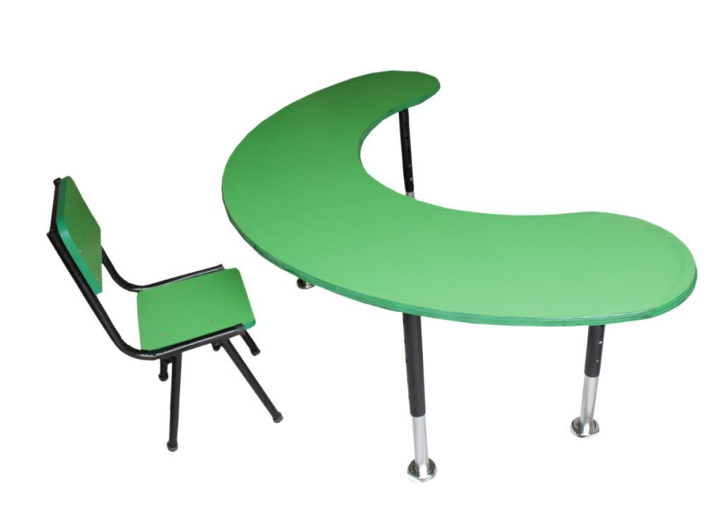 6-Seat kidney activity table with adjustable legs-TRN 19 Home Office Garden | HOG-HomeOfficeGarden | online marketplace