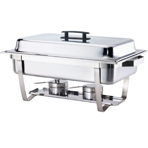8qt Steel Chaffing Dish - Folding Stand Home Office Garden | HOG-HomeOfficeGarden | online marketplace