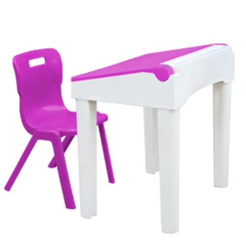 Academy Flip Top Desk + Strong M Chair Set- 7 to 9 Years Old. @HOG - Home Office Garden Online Marketplace