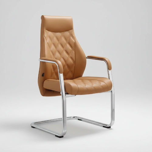 Brown Executive Visitor Chair @HOG - Home Office Garden Online Marketplace